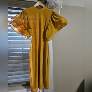 CQBYCQ Mustard Dress
